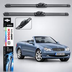 Bosch Ștergătoare Mercedes-Benz CLK (Cabrio) [209] 09.2001 - 12.2009 | 3 397 118 933 - BOSCH (BA933SMBCLKCB209)