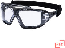 Portwest Anthracite Wraparound Plus védőszemüveg (PR02CLR) - redmarket