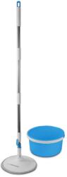 Esperanza Set mop rotativ Esperanza Spin Mop, cu galeata si storcator, rotire 360 grade, diametru mop 25.5 cm Albastru (EHS003)