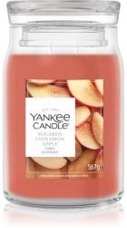 Yankee Candle Sugared Cinnamon Apple lumânare parfumată 567 g