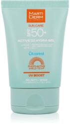 MartiDerm Sun Care Active D Hydra Gel napozó géles krém az arcra 50 ml