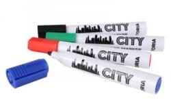 Victoria VISUAL 'City' táblamarker készlet 1-3 mm kúpos 4 szín (TVI2313V) (TVI2313V)