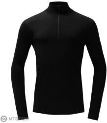Devold Breeze Plus Merino 200 Zip Neck póló, fekete (XXL)