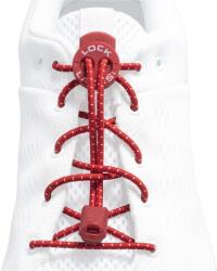 Lock Laces Original cipőfűző Markolat hossza: 120 cm / piros