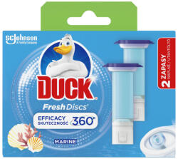 DUCK Fresh Discs WC-öblítő korong utántöltő Marine 2x36ml - t-depo