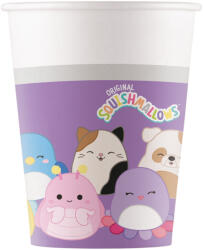  Squishmallows Jazwares papír pohár 8 db-os 250 ml FSC (PNN98276) - aprotalpak