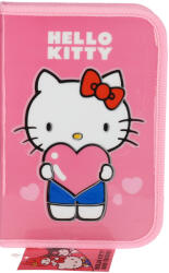 Pigna Penar neechipat 1 fermoar 2 extensii hello kitty roz pigna (KMHK9988) Penar
