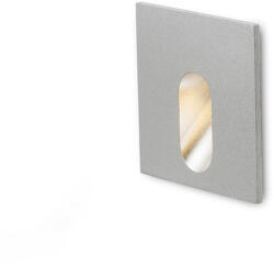 Rendl light studio süllyesztett mennyezeti lámpa memphis sq ezüstszürke r12688 (R12688)