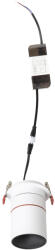 Rendl light studio Rendl süllyesztett mennyezeti lámpa augusta fehér fekete r14239 (R14239)