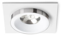 Rendl light studio süllyesztett mennyezeti lámpa sharm sq i fehér króm r14578 (R14578)