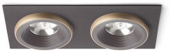 Rendl light studio Rendl süllyesztett mennyezeti lámpa sharm sq ii barna gyöngyházarany r13257 (R13257)