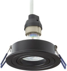 Rendl Lighting Rendl süllyesztett mennyezeti lámpa pasadena gu10 r fekete r14103 (R14103)