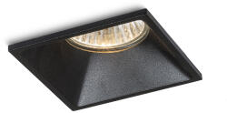 Rendl Lighting Rendl süllyesztett mennyezeti lámpa zuri sq fekete r13391 (R13391)