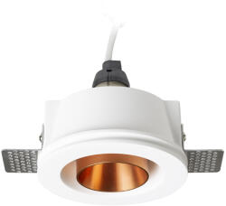 Rendl light studio Rendl süllyesztett mennyezeti lámpa daytona gipsz szálcsiszolt réz r14162 (R14162)