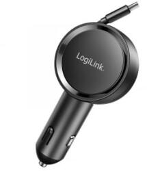 LogiLink PA0400 USB-C autós töltő (PA0400)