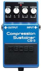 BOSS Pedala de Compresie BOSS CS-3, compacta, cu control Attack si Sustain (74999767)