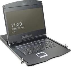 ASSMANN Consola modulara Digitus Metal 48.3cm 8 porturi Negru (ds-72211-4ge)