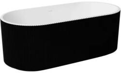 Besco Cada freestanding Besco Giuliana 150x75 cm alb negru (WASB-150GCZ)