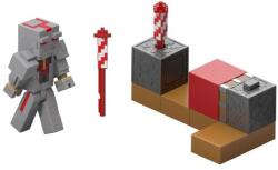 Mattel Minecraft figurină de 8 cm cu acțiune de joc - Firework Launcher (25JKK10) Figurina