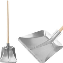 Strend Pro Garden Hólapát, Strend Pro Garden S805-5WH, ezüst, alumínium fej, fa nyél, extra erős (TC2110229)
