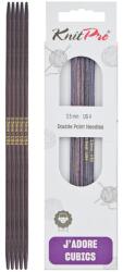 KnitPro J'adore Cubics kötőtű készlet 15 cm - 3, 5 mm méret - 6 hüvelykes körkötőtű szett