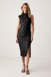 HUGO BOSS rochie asimetrică Enany 9BY2-SUDZ0F_88X (50568357)
