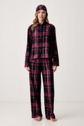 HUGO pijama din două piese pentru femei cu bumbac FLANNEL GIFT-SET 9BY2-BIDYME_30X (50570176)