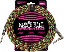 Ernie Ball Braided Good Vibrations 5, 5 m Drept - Oblic Cablu de instrument (P06483)