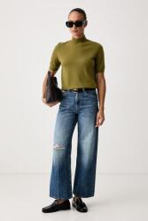 Benetton pulover cu mânecă scurtă pentru femei cu lână 9BY2-SWDZBR_19X (1B9YD204U)