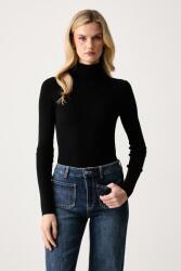 Benetton pulover cu guler înalt pentru femei cu amestec de lână 9BY2-SWDZC8_99X (1X84D204T)