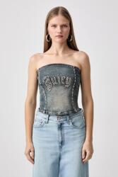 Juicy Couture top pentru femei din denim STUD CORSET 9BY2-BDDZHY_55J (JCDCT226955)