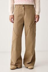 Pinko pantaloni cargo pentru femei din bumbac 9BY2-SPDZ6G_80X (107766.A3PM)