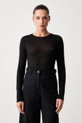 Tommy Hilfiger longsleeve pentru femei cu amestec de cașmir 9BY2-BUDZOH_99X (UW0UW06611)