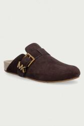 MICHAEL Michael Kors șlapi pentru femei din piele întoarsă Greer Mule 9BY2-OBDW6E_89X