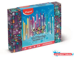 Maped Csillámos színező készlet, MAPED "Color'Peps", 31 darabos (IMA984722)
