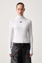 Tommy Jeans longsleeve pentru femei din bumbac cu elastan 9BY2-BUDZPP_09X (DW0DW23251)
