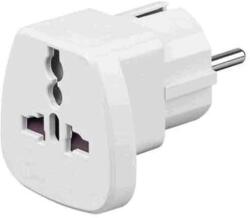 Goobay Adaptor de călătorie pentru străini IEC 320 C13, alb