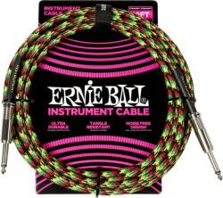 Ernie Ball Braided Good Vibrations 3 m Drept - Drept Cablu de instrument (P06480)
