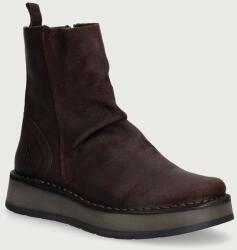 Fly London botine pentru femei din piele întoarsă RENO053FLY 9BY2-OBDWYE_89X