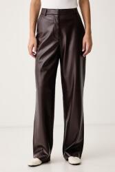 Guess pantaloni evazați flare pentru femei din imitație de piele ZANITA PEREFCT PANTS 9BY2-SPDZTF_89X (W6YB12.W2906)