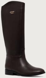 Guess cizme pentru femei din piele NAURE 9BY2-OBDUUE_89X