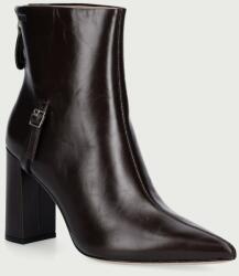 BOSS botine pentru femei din piele Miah 9BY2-OBDW2U_89X