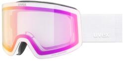 uvex PROVOQE V S0-2 Alb mat/ Roz transparent - ochelari de schi