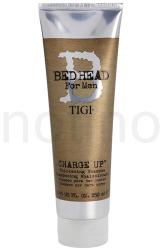 TIGI Bed Head B for Men sampon finom és lesimuló hajra (Charge Up Thickening Shampoo) 250 ml