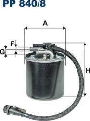 Filtron PP 840/8 - Filtru combustibil - Filtron-PP 840/8 (FILTRONPP8408)