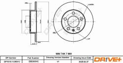 Dr! ve+ DBD0091C - Disc frana - Dr! ve+-DBD0091C (DRVEDBD0091C)