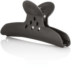 SalonTools mobilier, aparate, accesorii Clame de păr din plastic Hair Care, negre, 4 buc (XS370365)