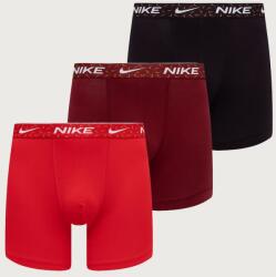 Nike boxeralsó férfi pamuttal 3-as csomag - burgundia XXL