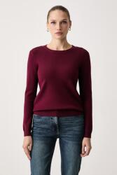 Morgan pulóver női viszkózzal - burgundia XS - answear - 16 090 Ft