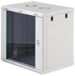 ASSMANN 12U 19" fali rack szekrény 600x450 mm, világosszürke, lapraszerelt (DN-37108)